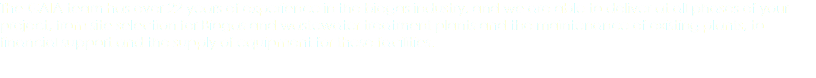 The GAIA team has over 22 years of experience in the biogas industry, and we are able to deliver at all phases of your project, from site selection for Biogas and wastewater treatment plants and the maintenance of existing plants, to financial support and the supply of equipment for these facilities. 